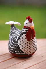 tricoter une poule