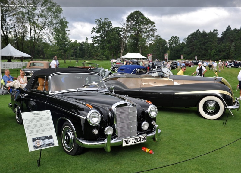 Mercedes 220se ponton coupe #6