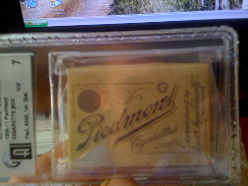 Post-1910 Piedmont Pack with T206 Card Enclosed! (Recently Opened)